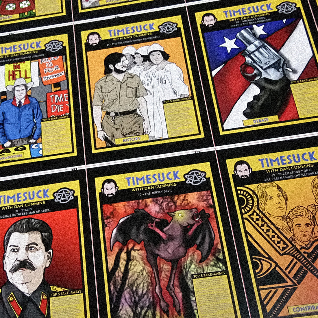 Timesuck Collectable Cards Volume 2