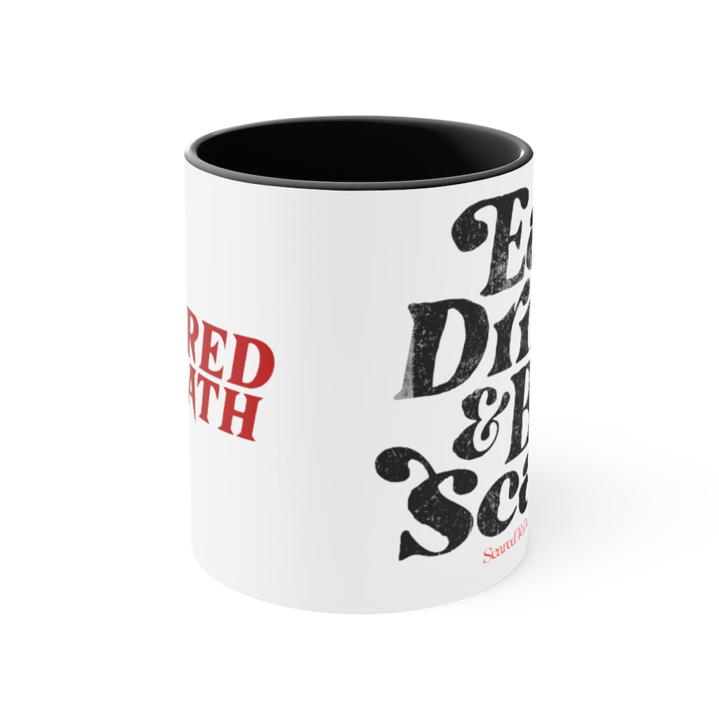 Eat Drink & Be Scary Accent Mug