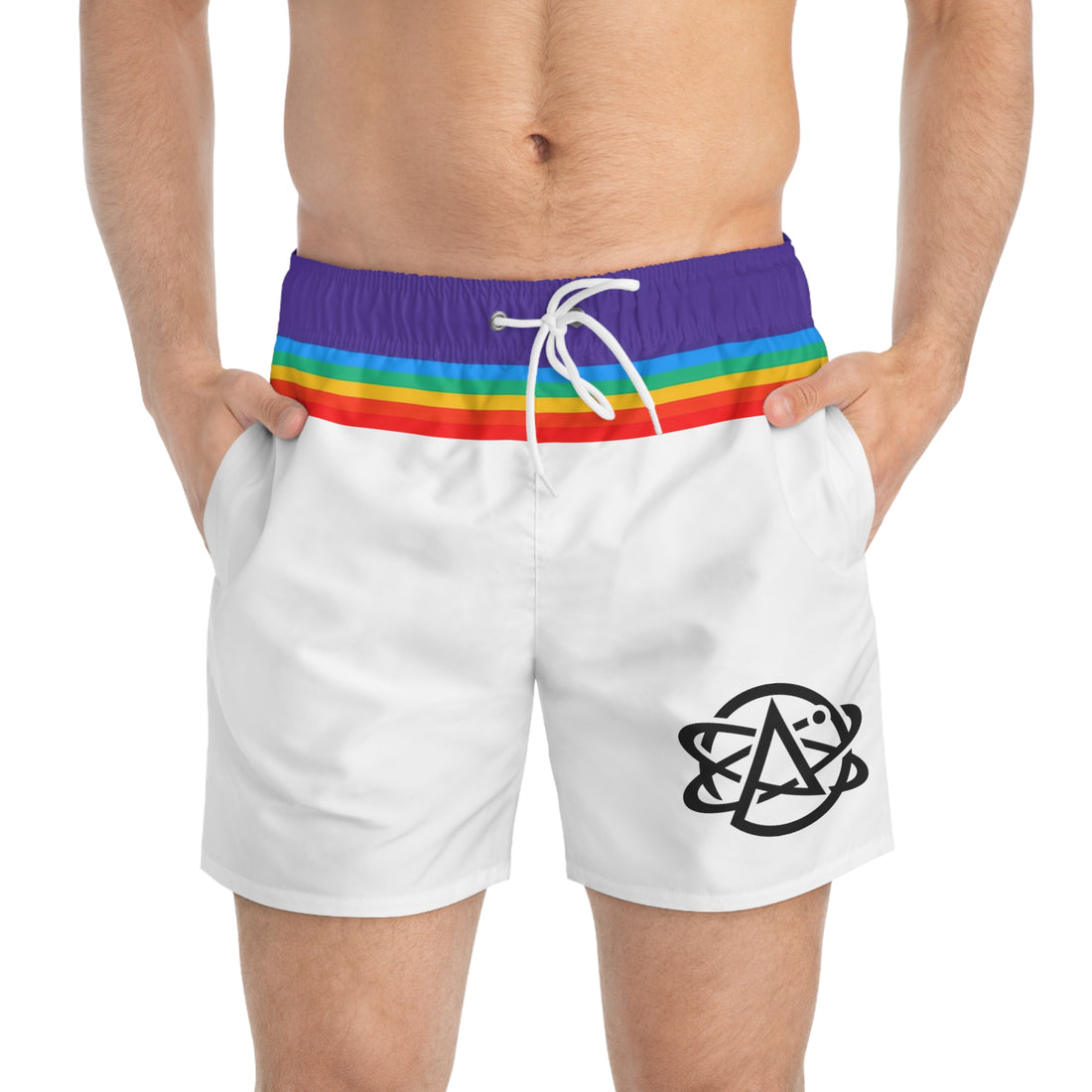 Timesuck Pride Swim Trunks