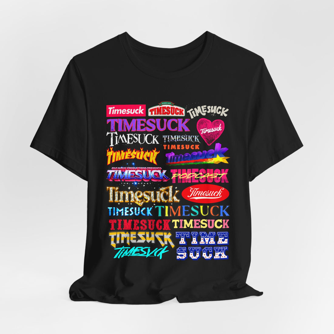 Timesuck 10 Year Logo Mashup