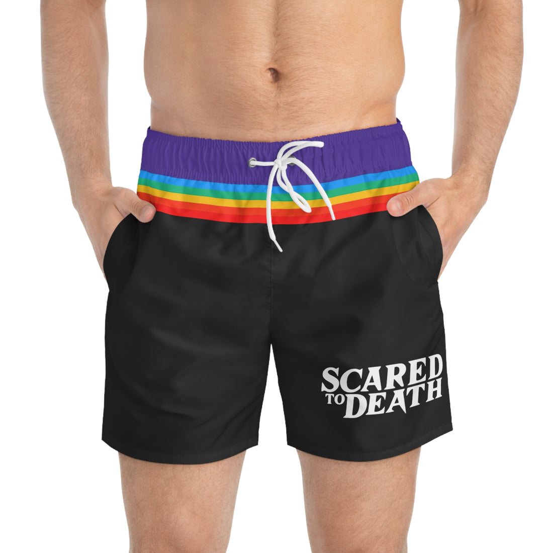 STD Pride Swim Trunks