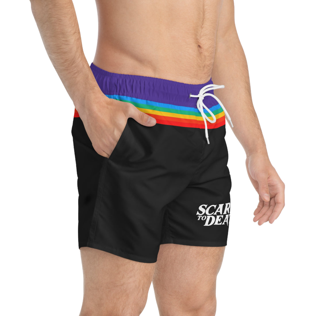 STD Pride Swim Trunks