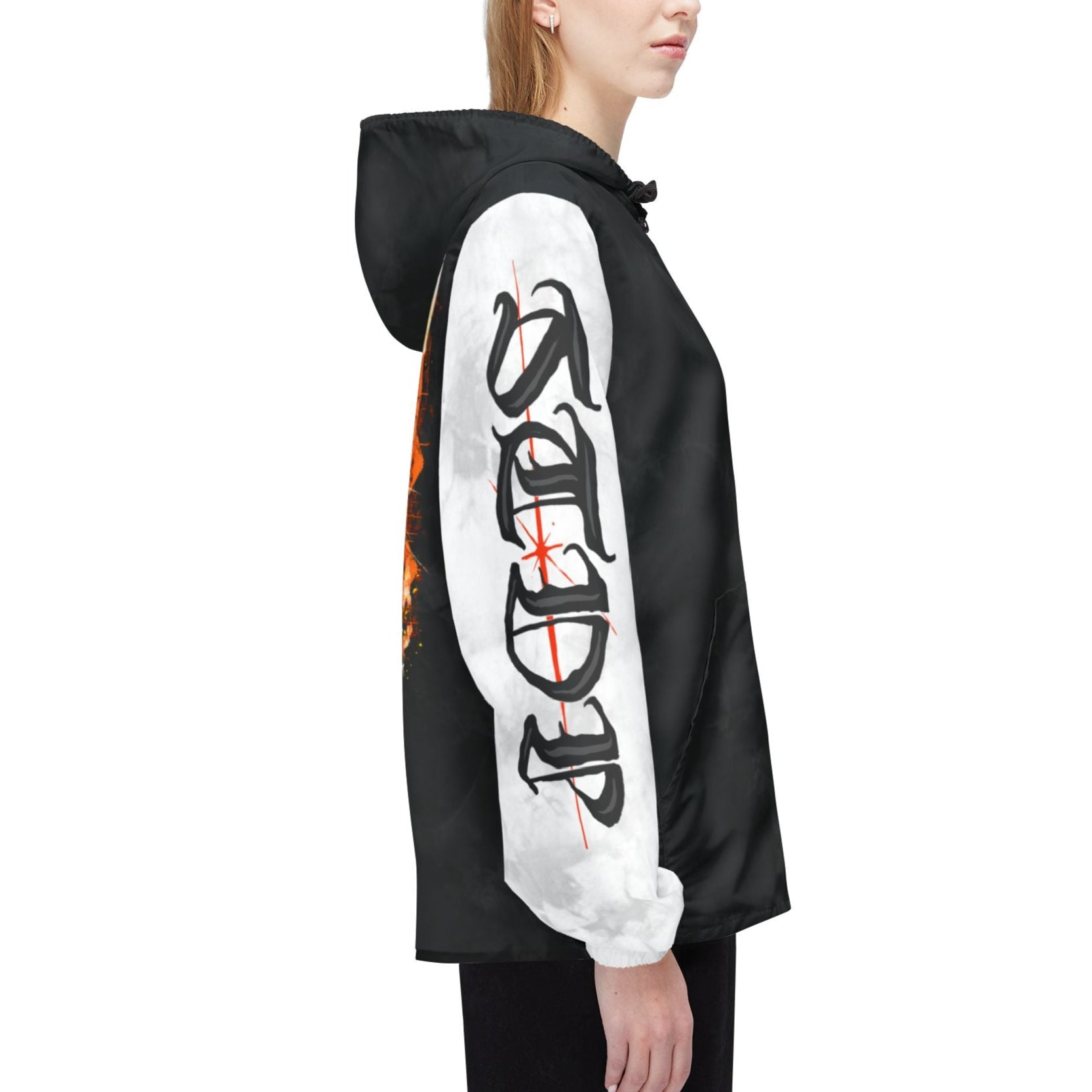 Demon Dog Windbreaker Jacket – Bad Magic Productions
