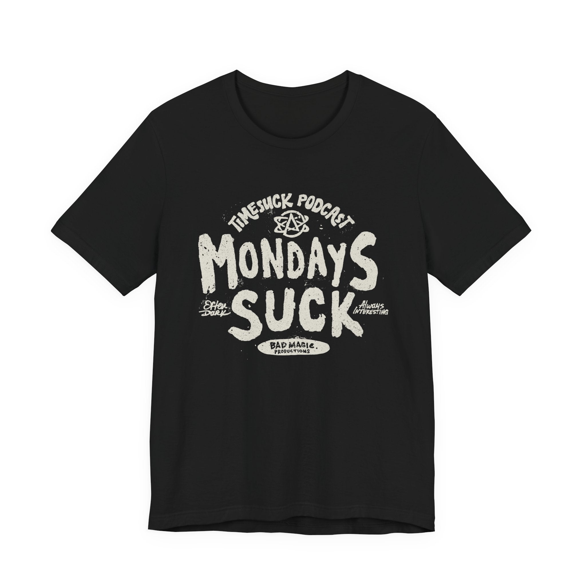monday suck ブラック Monday's Suck Tee – Bad Magic Productions