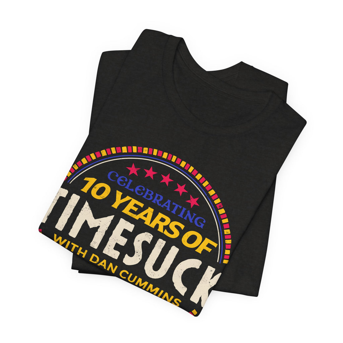 Timesuck 10 Year Badge Tee