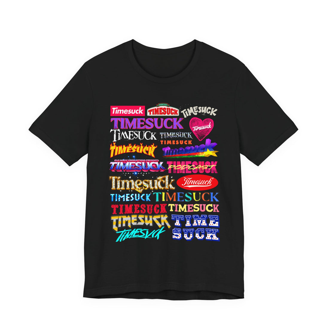 Timesuck 10 Year Logo Mashup