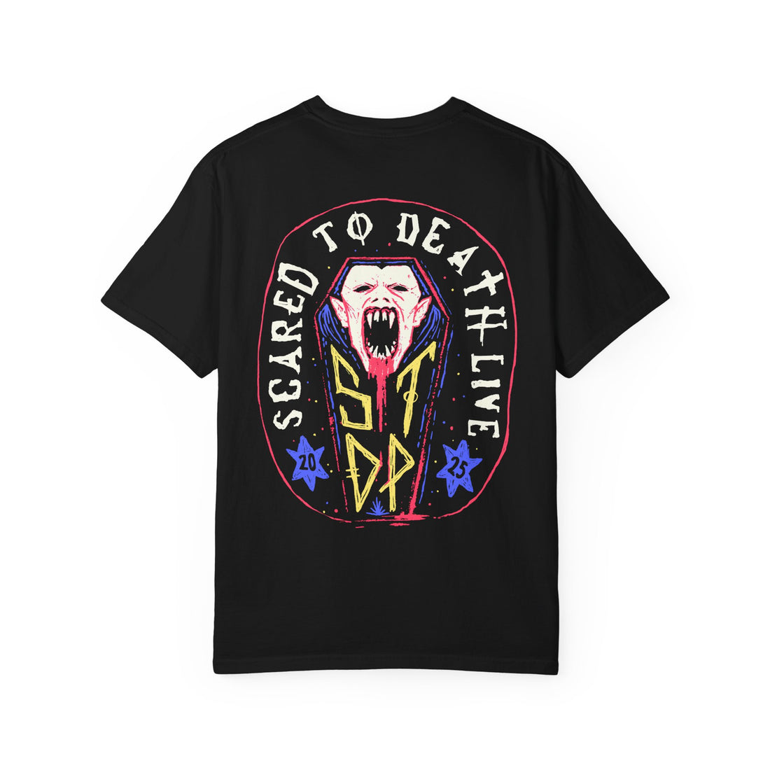 STD LIVE 2025 Vampire Tee (Front & Back)