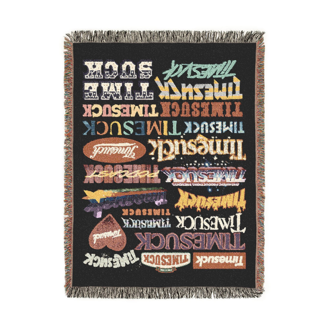 Timesuck 10 Year Woven Blanket