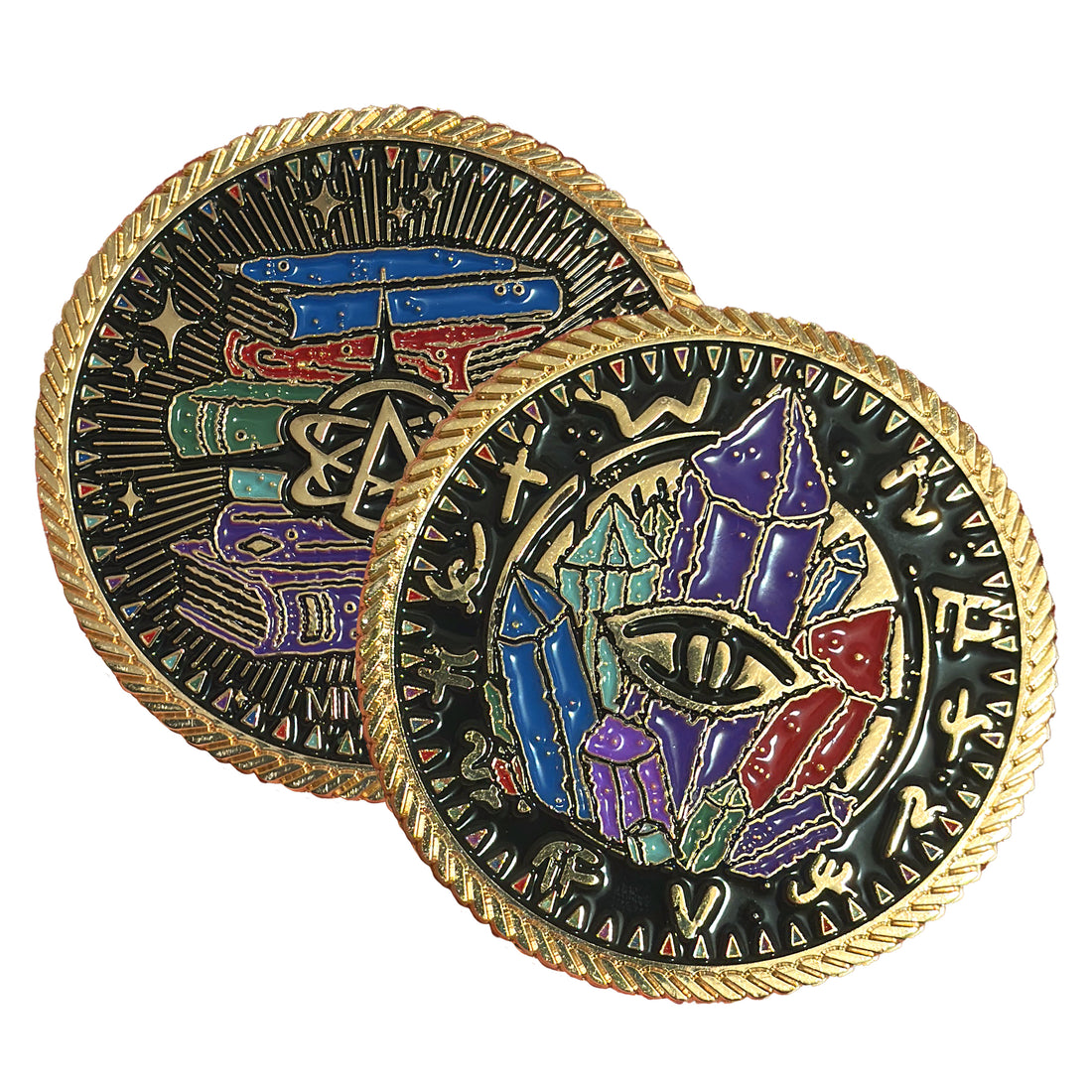 Magic Table Coin 2024 Bad Magic Challenge Coin – Bad Magic Productions