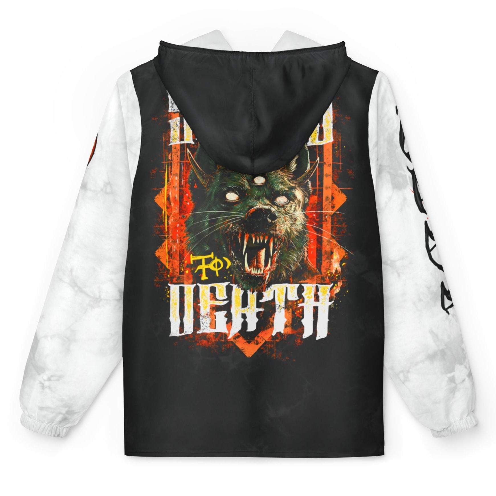 Demon Dog Windbreaker Jacket – Bad Magic Productions