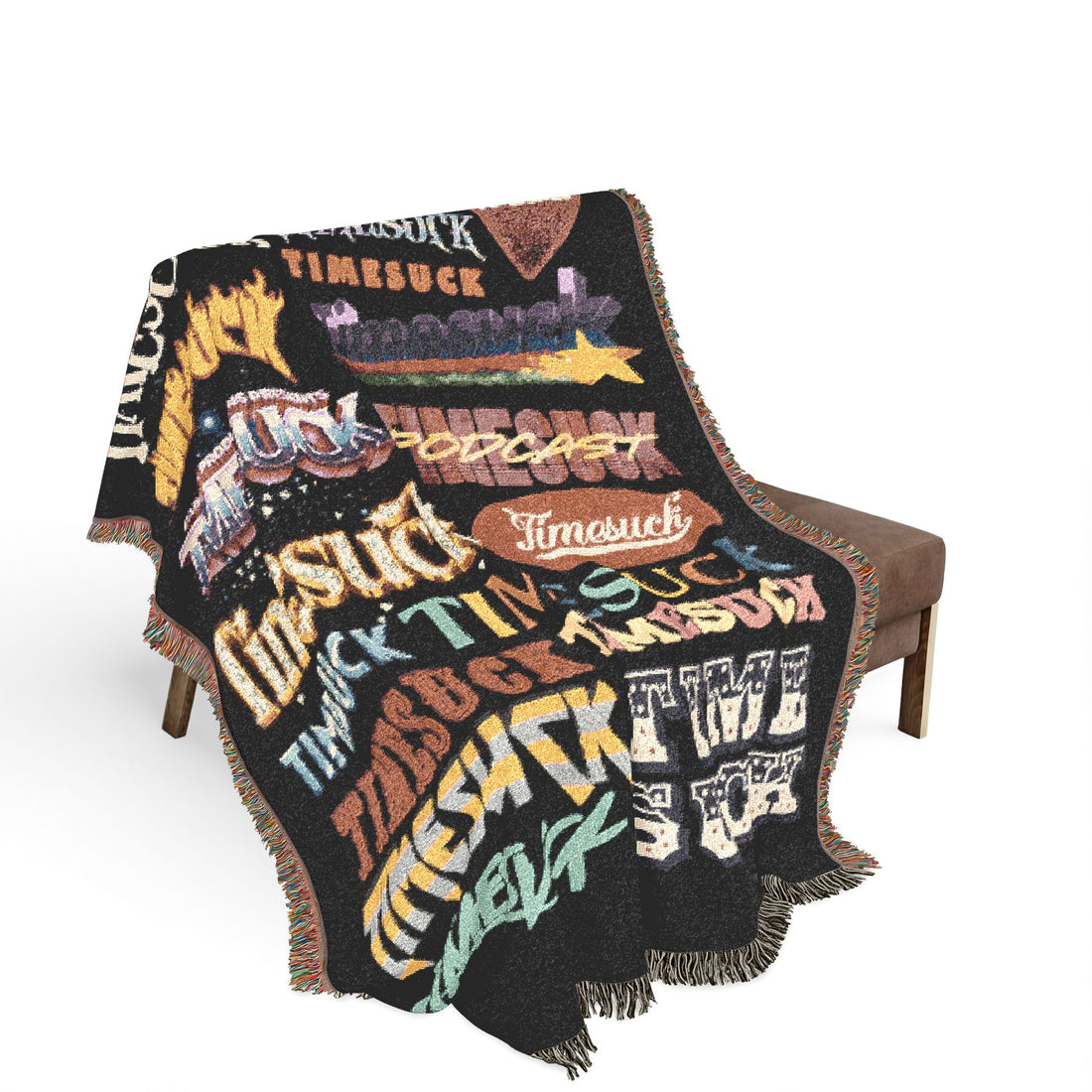 Timesuck 10 Year Woven Blanket
