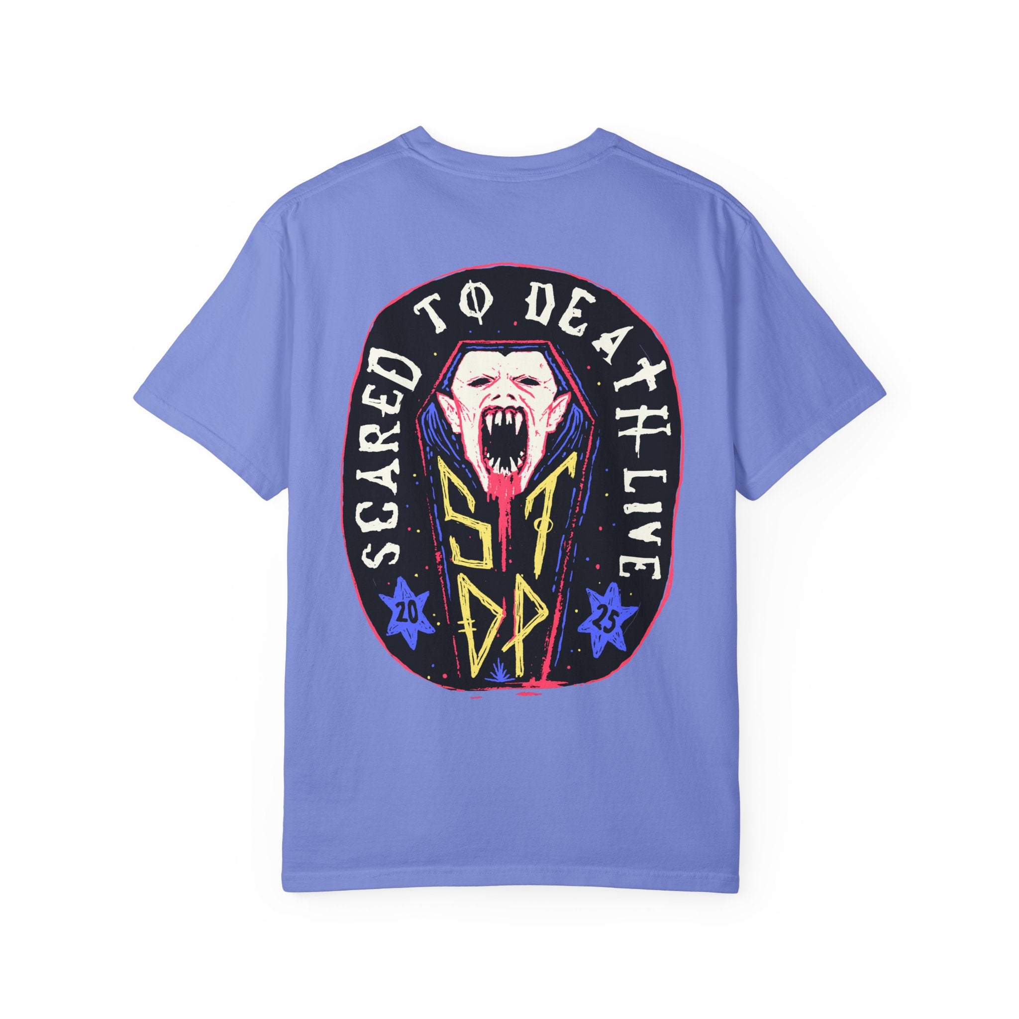 STD LIVE 2025 Vampire Tee (Front & Back) – Bad Magic Productions