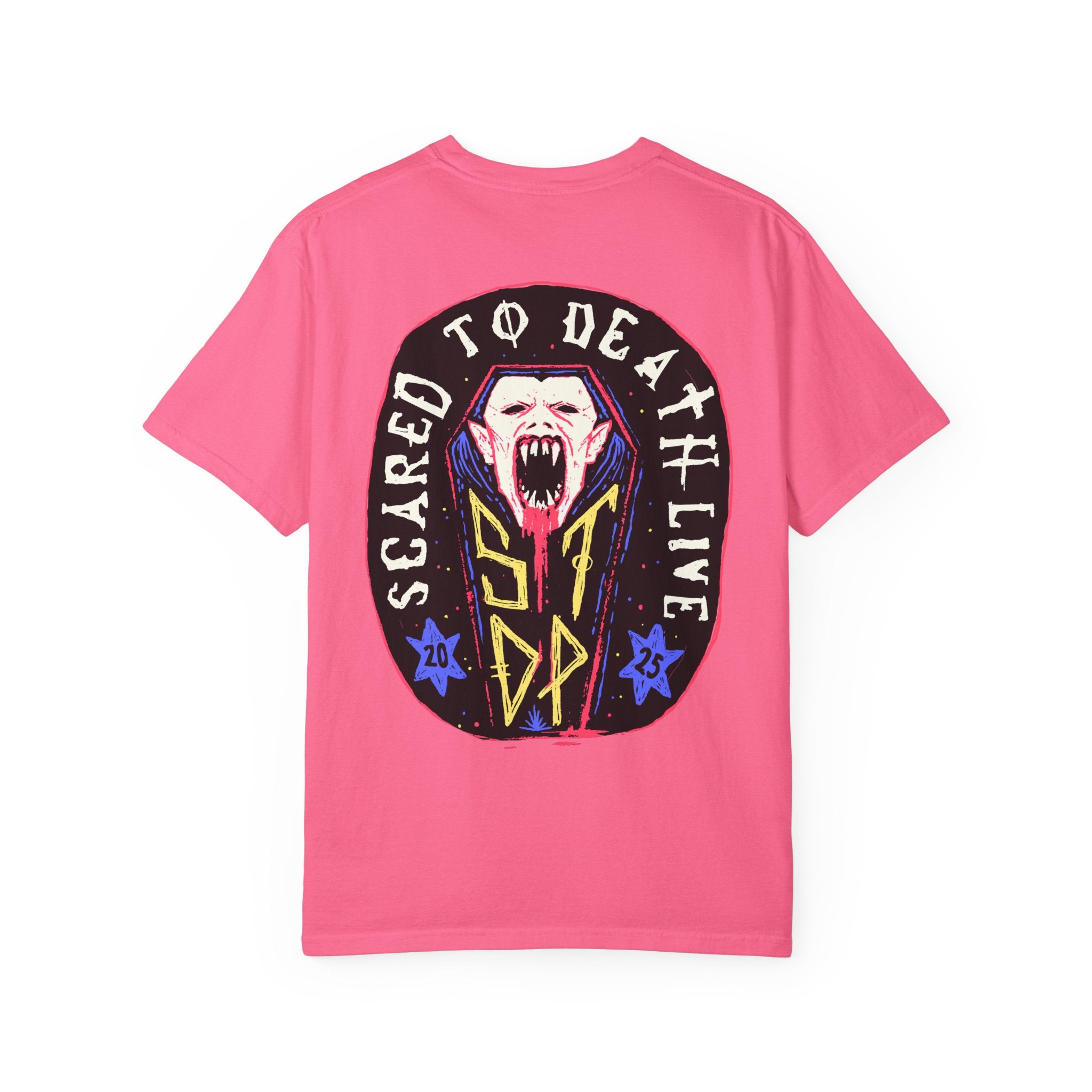 STD LIVE 2025 Vampire Tee (Front & Back) – Bad Magic Productions