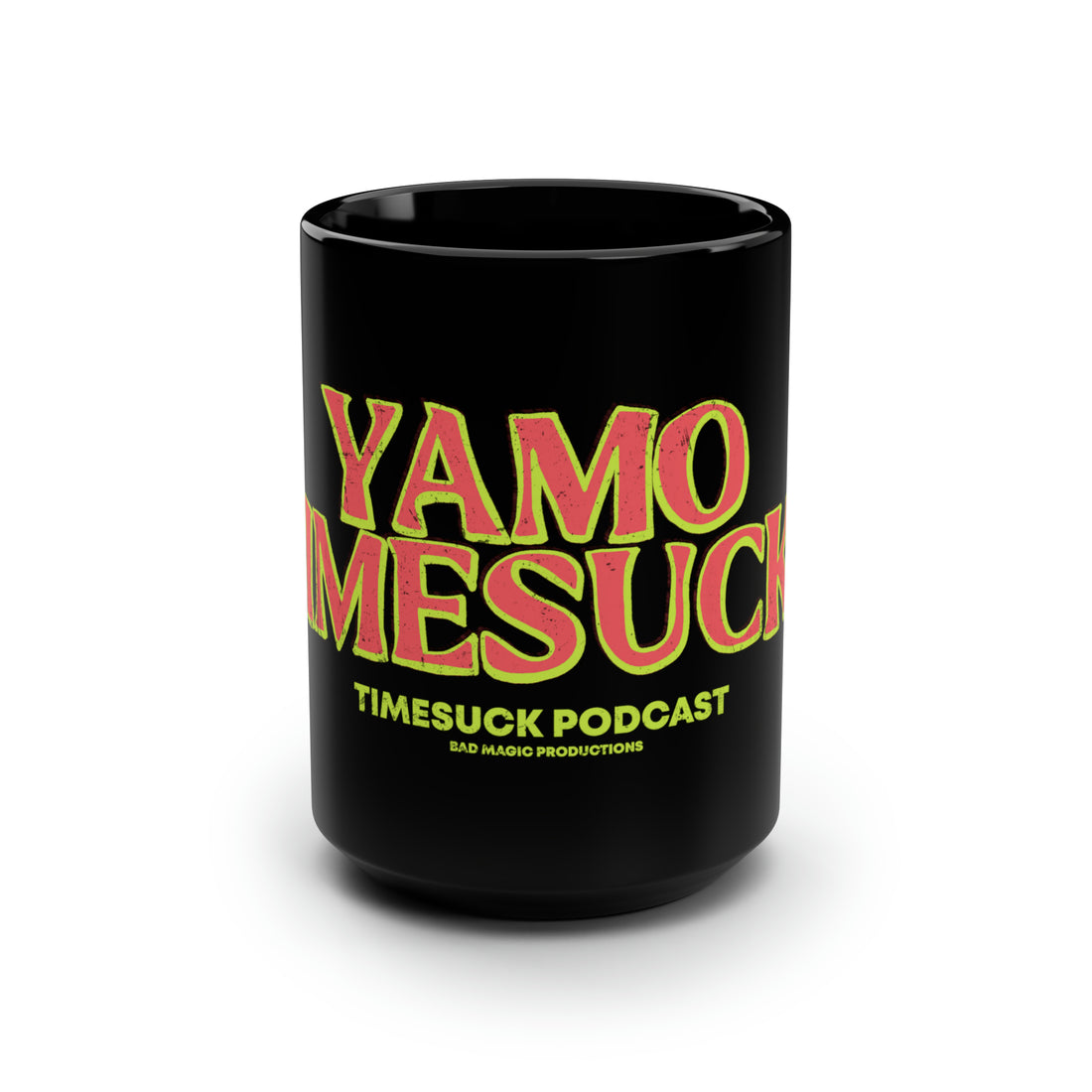 Yamo Timesuck Black Mug