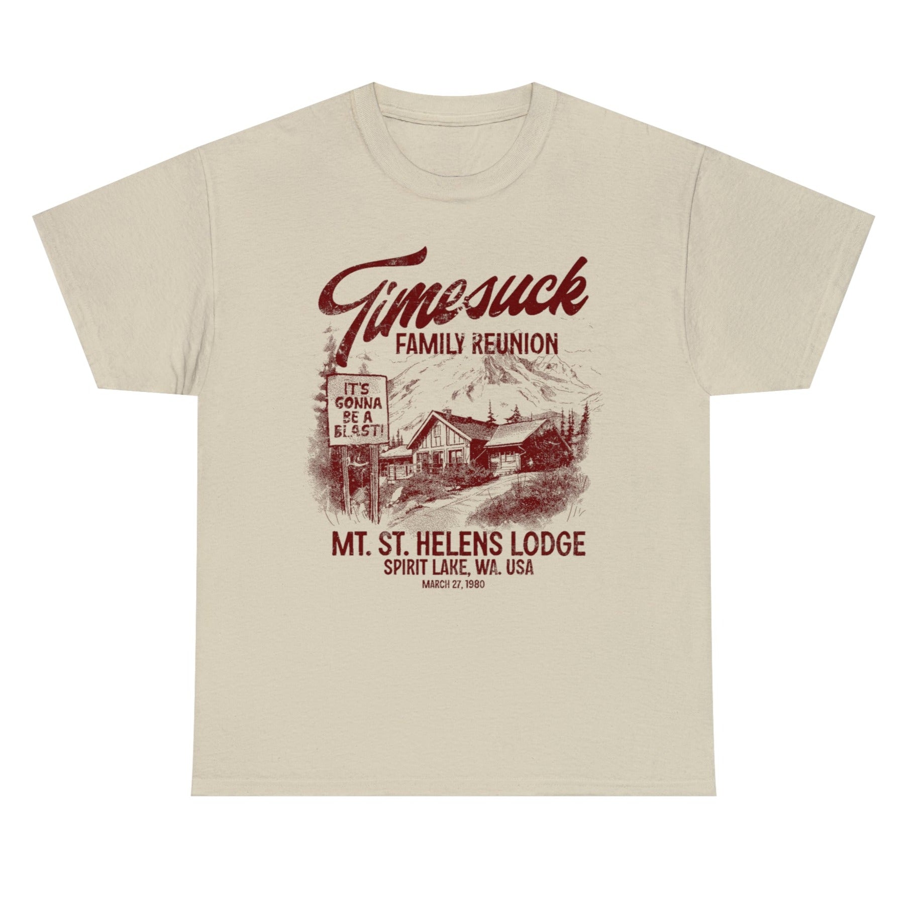 Mount St. Helens Reunion Tee (B&T) – Bad Magic Productions