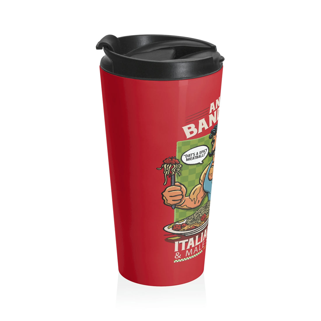 Antonio's Stainless Steel Travel Mug