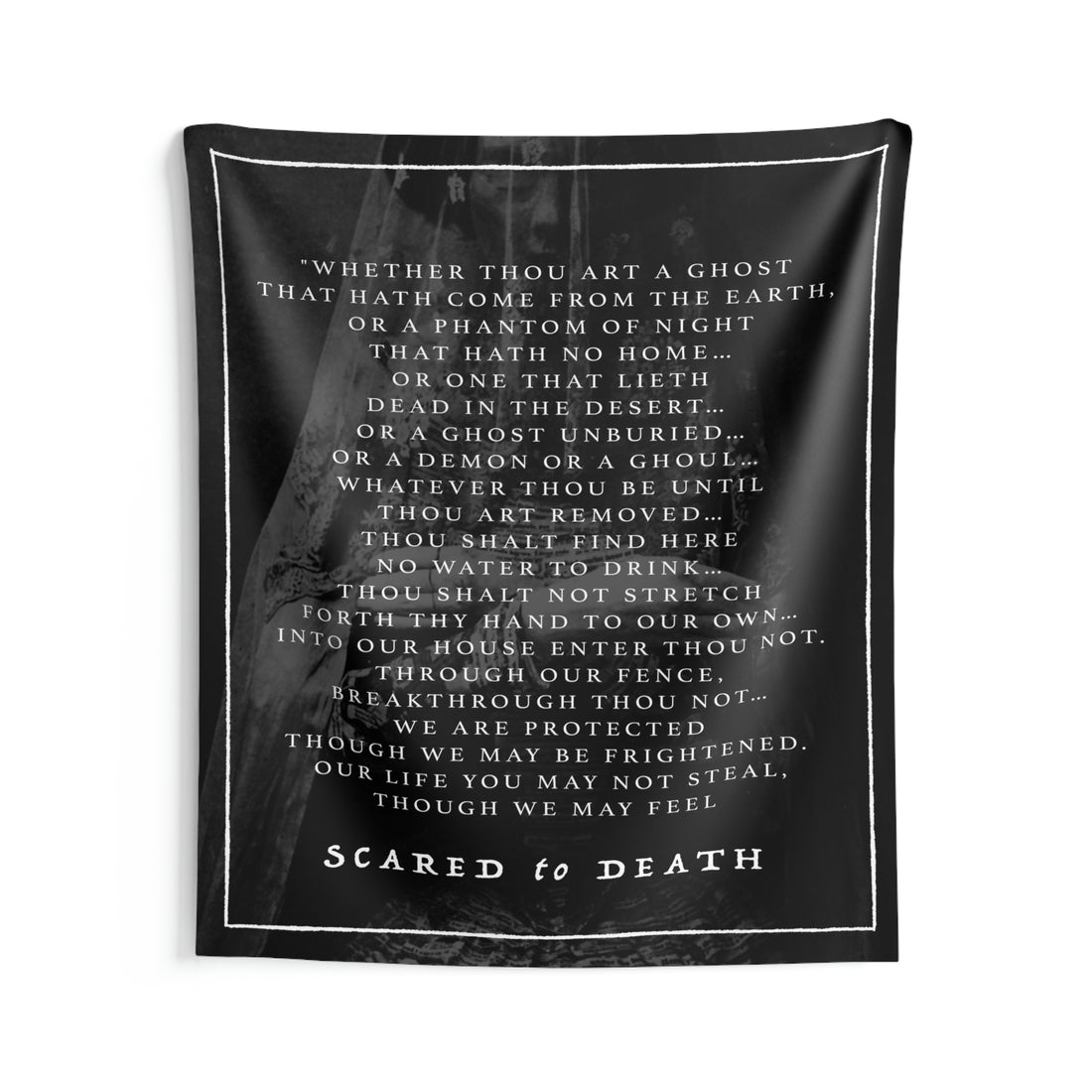 STD Protection Spell Wall Tapestry – Bad Magic Productions