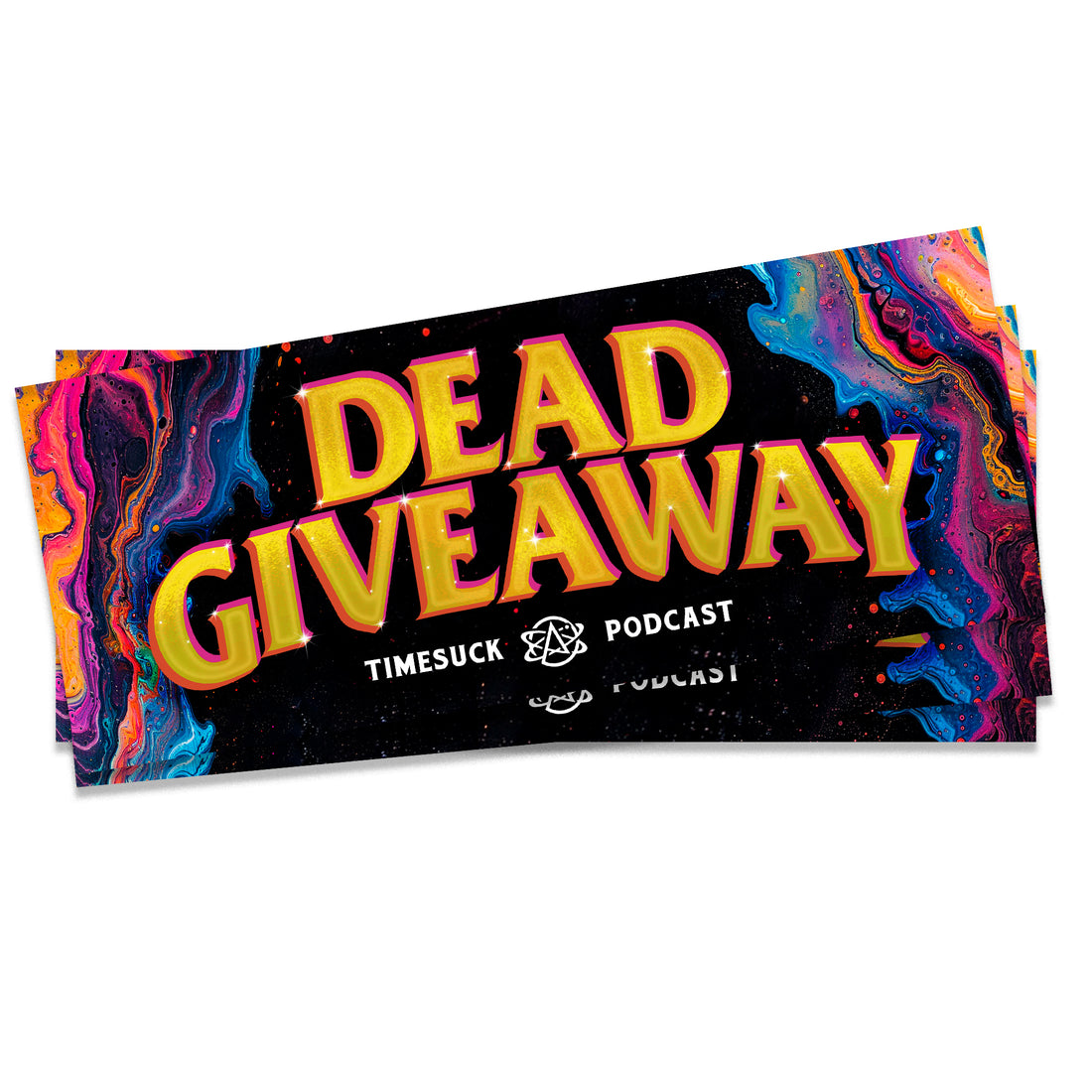 Dead Giveaway Sticker