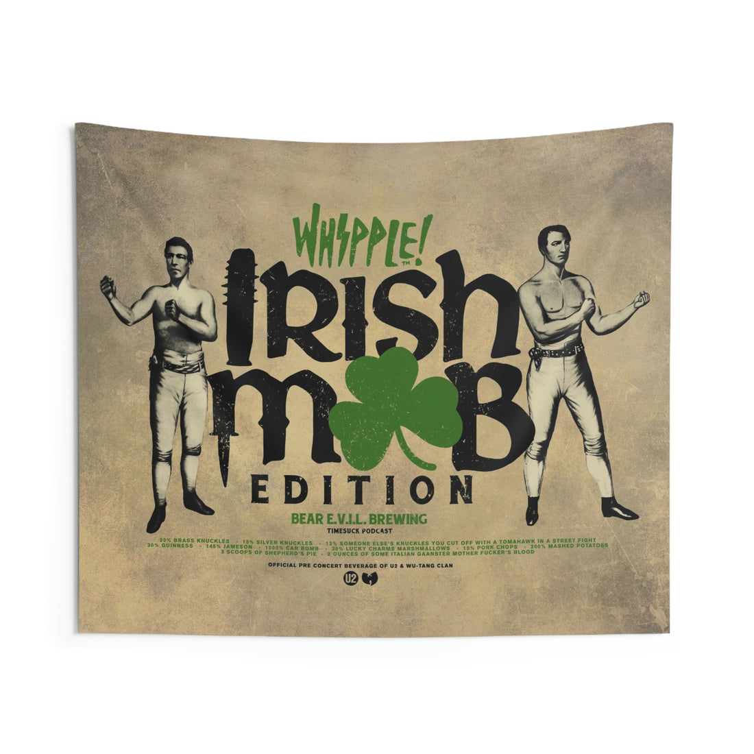 Whipple Irish Mob Flag