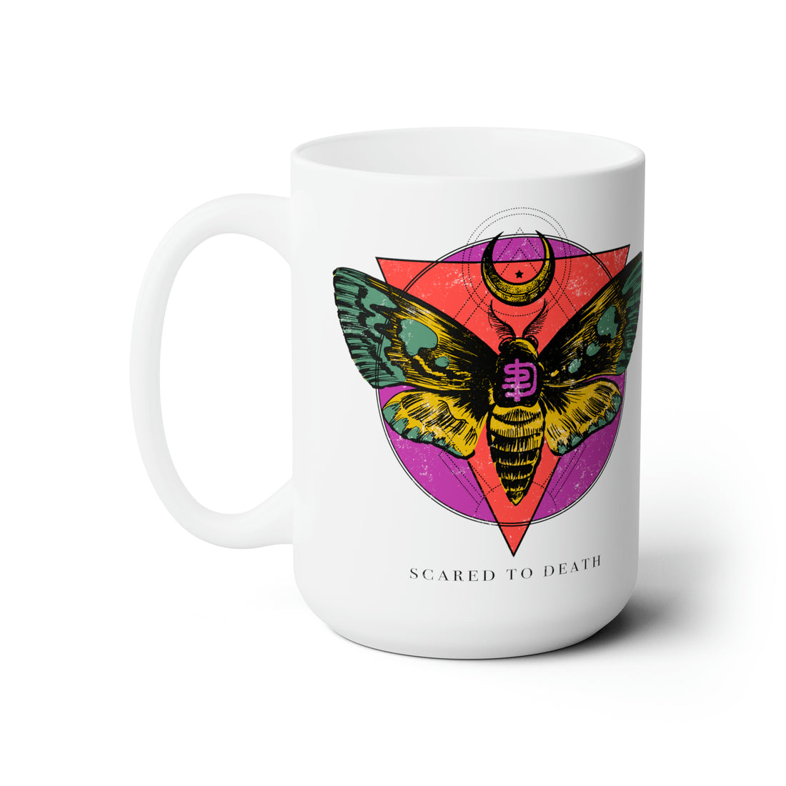 Neon Moth Mug