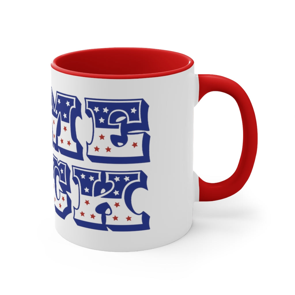 Red White And Blue Mug