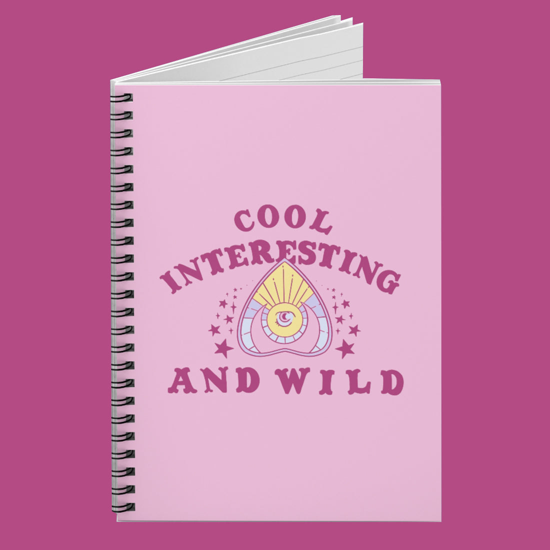 Cool Interesting Wild Notebook