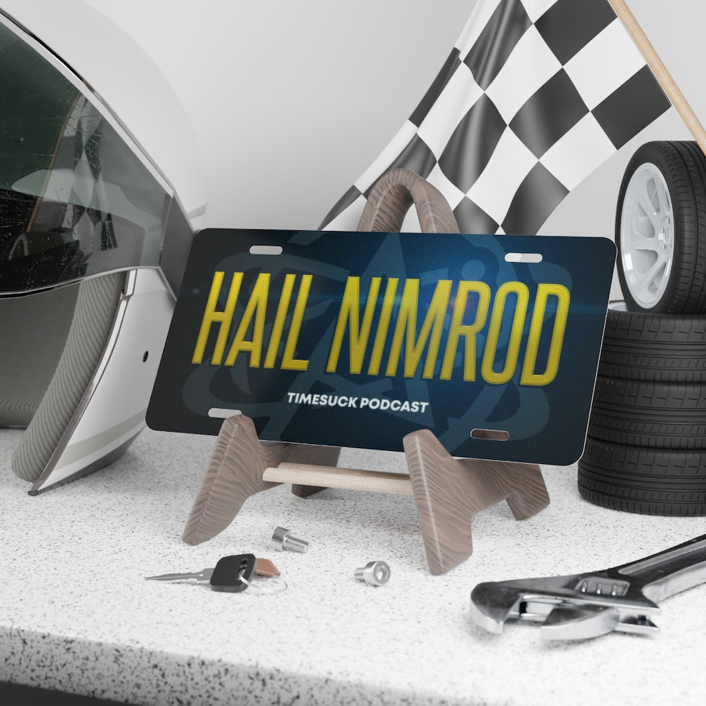 Hail Nimrod Vanity Plate