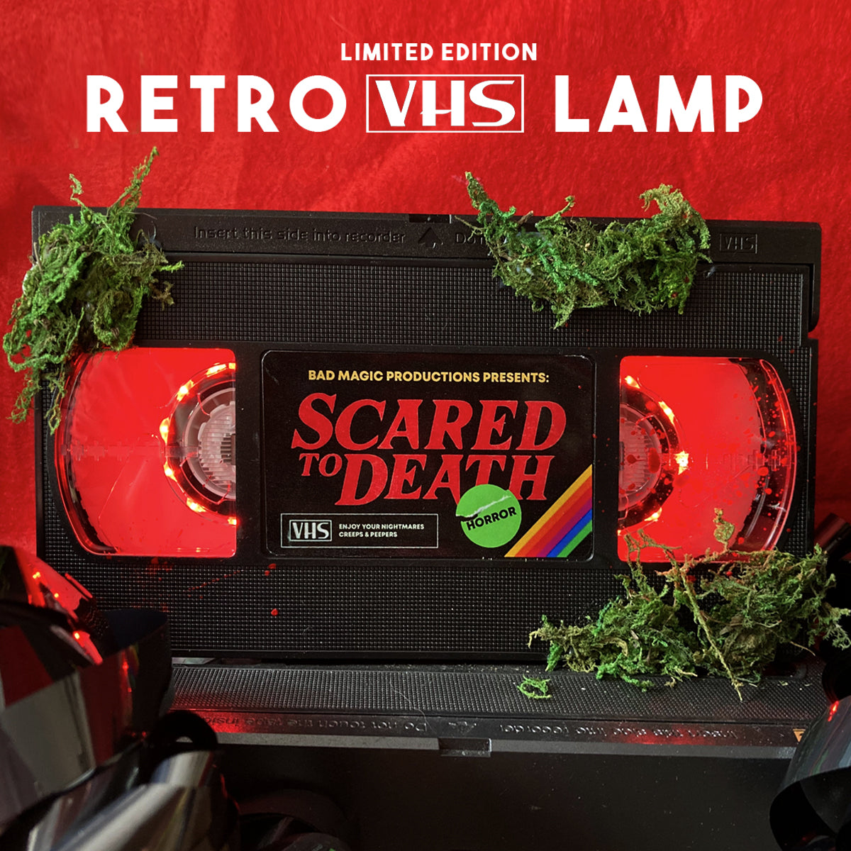 Retro VHS Lamp – Bad Magic Productions