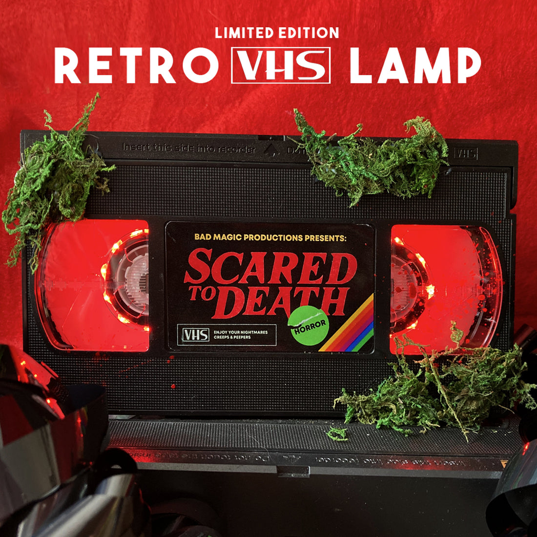 Retro VHS Lamp